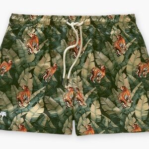 OAS Jungle Tiger Print Men's Shorts